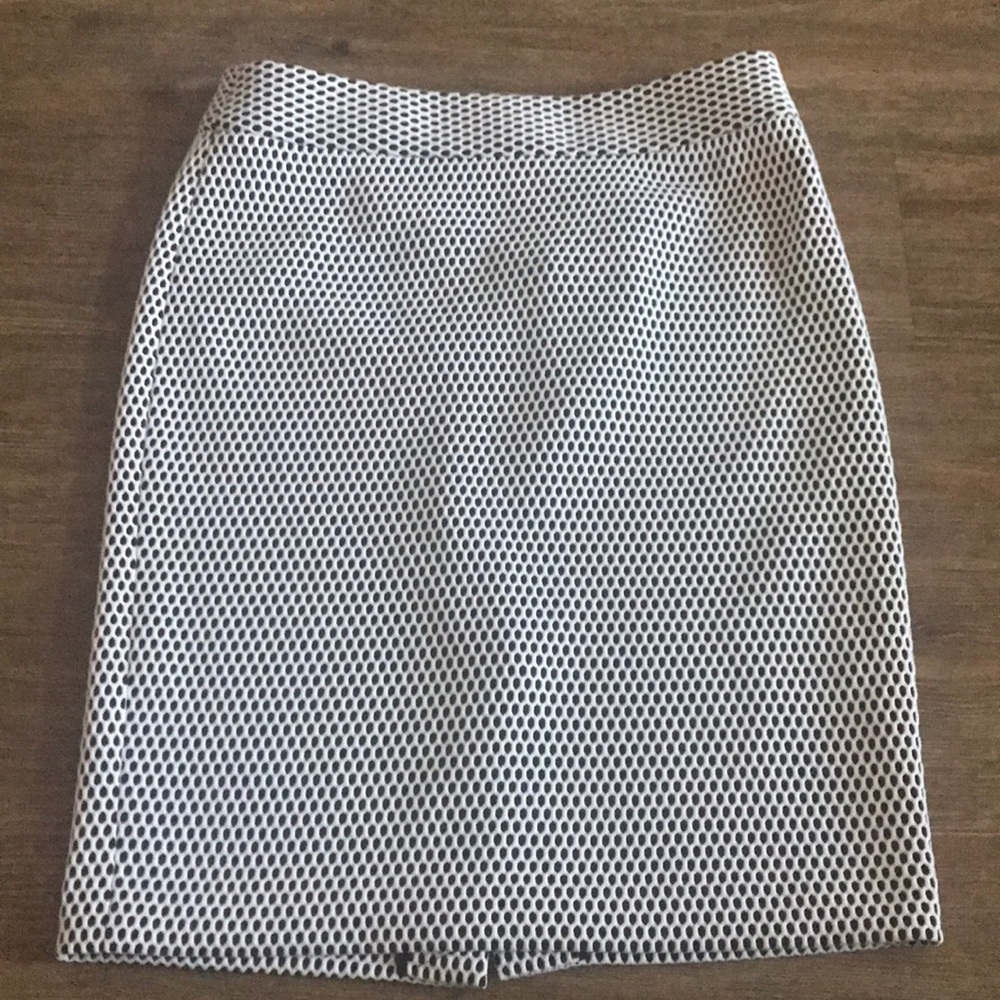 Banana republic patterned pencil skirt